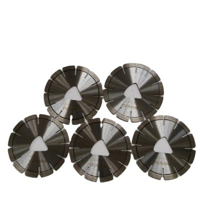 China Tiles/Granite/Marble/Ceramic Design 150mm Triangle Diamond Early Entry Laser Diamond Saw Blade for sale