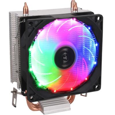 China CPU Computer AMDcpu Heatsink i5 i7 All Heat Pipe AMD Computer RGB Q9cpu Copper Mute Fan for sale