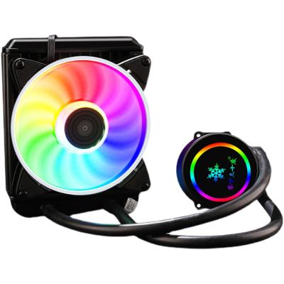 China 120 RGB Luminous Water Cooled All-in-one Gaming Desktop Computer CPU Fan for sale