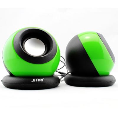 China JT2604A Notebook Computer Mini Speaker Desktop Multimedia Mini Plastic Speaker for sale