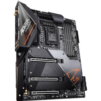 China Super Cutting Gigabyte Z490 AORUS Desktop MASTER Motherboard Supports WIFI6/3080/3090/10700K/10850K/10900K for sale