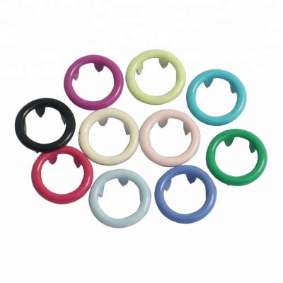 China DTM Sustainable Baby Clothes Ring Snap Fork Button for sale