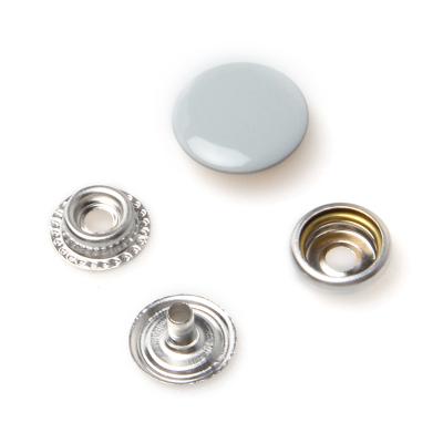 China VT4 406# 12.5mm Viable Snap Press Button Silver Color For Clothes Enamel Color Snap Button for sale