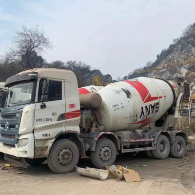 China Gebraucht SANY 14 Cbm Betonmischer Lastwagen Gebraucht Betonmischer zu verkaufen