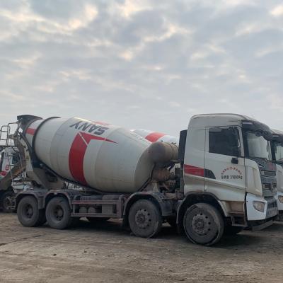 China Used SANY 8 Cbm 10 Cbm 12 Cbm 14 Cbm Concrete Mixer Truck Used Concrete Mixer for sale