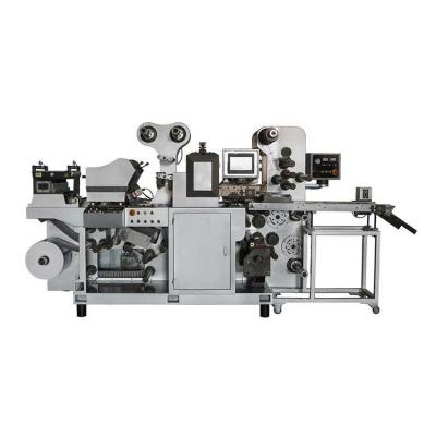 China food & Beverage Shops JXMQ-320 High Precise Semi-rotary Die Cutting And Slitting Machine for sale