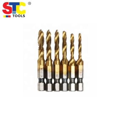 China Combined Tapping Combination Drill & Thread Tap HSS Drill & Tap for sale