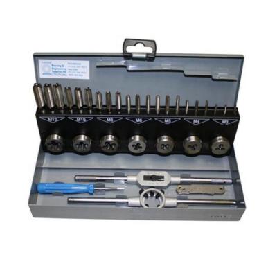 China Die Set 32pcs Tap And Tap Die Set High Speed ​​Steel Alloy Steel for sale