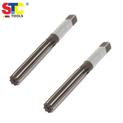 China Hole Processing Hand Reamer ISO236 , DIN206 High Speed ​​Steel for sale