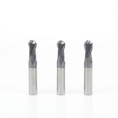 China Tungsten Carbide Ball End Mill CNC Machining Cutter for sale