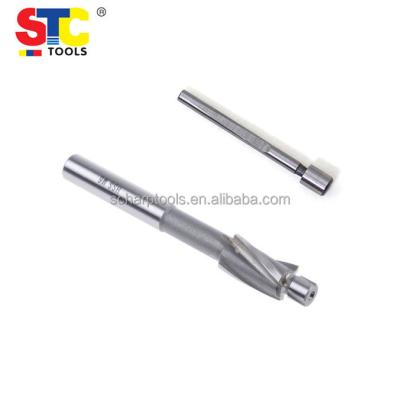 China Drill Hole Pilot Interchangeable Reboring HSS Straight Leg for sale