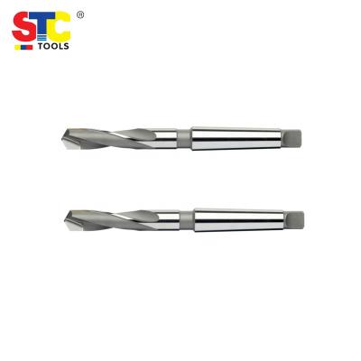 China Boreholes Carbide Tilted Twist Drill Bits With Taper Shank DIN8041 for sale