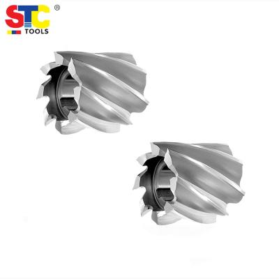 China Din841 Shell High Speed ​​Steel End Mill Cutter Semicoarse Teeth Type N for sale