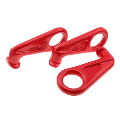 China Heavy industry alloy and G80 carbon steel European type self-locking eye hook with latch for lifting for sale