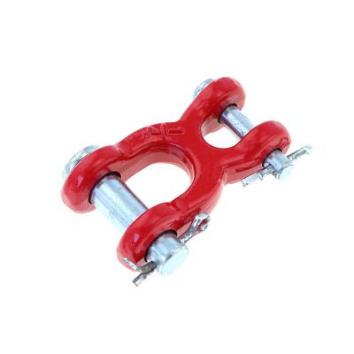 China Hardware Double Clevis Link Chain Netting Rigging Accessory Forged Double Clevis Link for sale