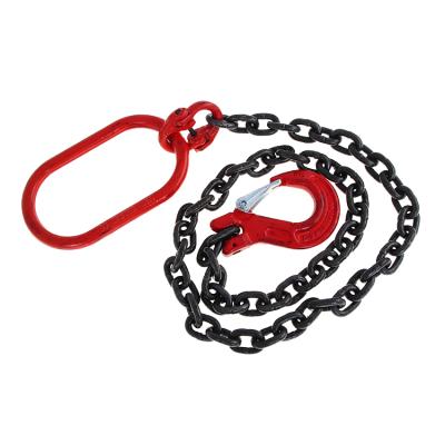 China Pulling Grade 80 Alloy Chain Sling Single Leg Chain Sling for sale