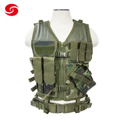 China Fashionable Multi-functional Kick Vest Police Combat Military Security Guard Outdoor Vest for sale