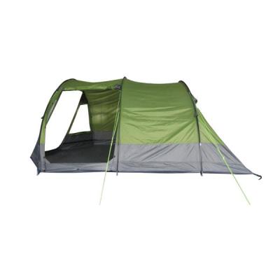 China Diamond Ground Nail Hex Two Layer Outdoor Family Camping Tent for sale