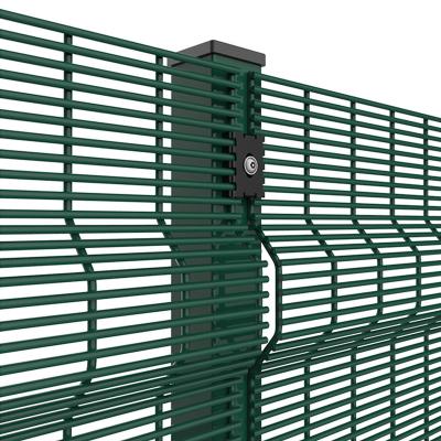 China Easily Assembled Heavy Gauge Small Hole Welded Wire Mesh Fence For Anti Climb Security Fence 358 Fence for sale