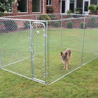 China Breathable 12x12x6 Foot Classic Galvanized Outdoor Dog Kennel for sale