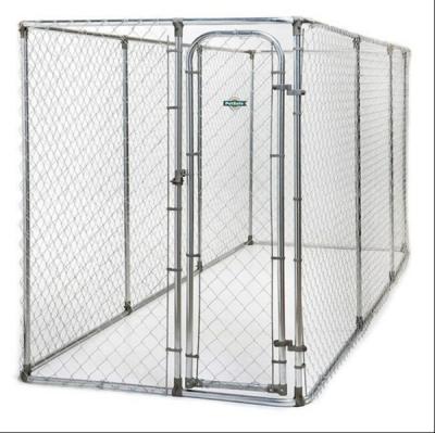 China Breathable Outdoor Portable Galvanized Heavy Duty Large Dog Run Kennel With Chain Link Mesh for sale