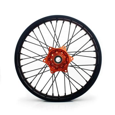 China Aluminum 7116/6061 Electric Motorcycle Wheels Spoke Rims For KTM Freeride E XC for sale