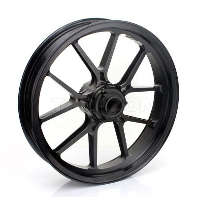 China 17 Inch CNC Forged Billet Forged Aluminum Motorcycle Wheels for sale