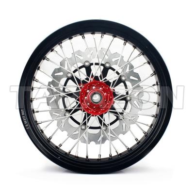 China High Quality Aluminum Alloy Motorcycle Wheels Supermoto Complete Wheels for sale