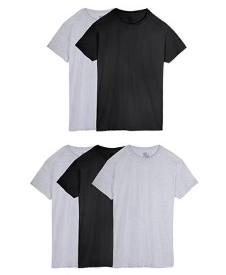 China Custom Plain White Oversized Wholesale Men's T-shirts Cotton Anti-pilling T-shirts Wholesale White Shirt for sale