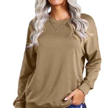 China Wholesale Anti-Wrinkle Premium Quality Cotton Soft Casual Knitted Spandex Printed Women Crew Neck Long T-Shirt For Street Wear for sale