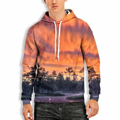 China Breathable Animal Animation Prints 3D Sweatshirts Printing Hoodie Male Jumper Hooded Sweatshirt Digital Drawing Adult Clothing for sale