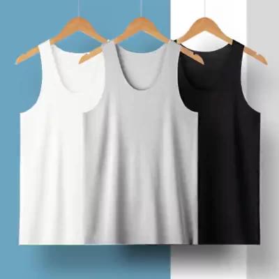 China QUICK DRY Male Vests Under Wear Formal Wear Menvest V-Neck Vest Sleeveless Slim Hidden Vest Adult Clothing for sale