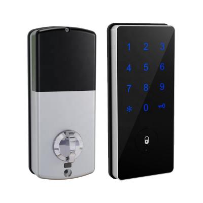 China Wide app ttlock front door entry smart door lock electronic keyless password intelligent deadbolt lock for sale