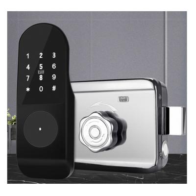 China Ttlock Digital Deadbolt Door Lock APP Intelligent Keyless Smart Home Door Lock for sale