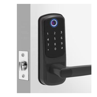 China Wide Security Digital Smart Fingerprint Door Lock Electronic Door Electronics Deadbolt Latch Tuya Tuya App Remote Control Smart Door Lock for sale