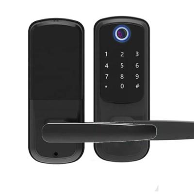 China Smart Electronic Adjustable Fingerprint Door Lock Knob Card Password Password Deadbolt Smart Safe Digital Lock for sale