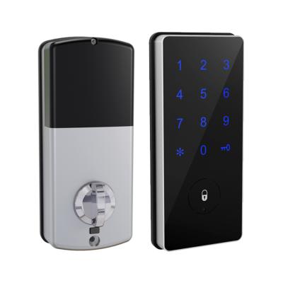 China Smart Deadbolt Convenience Fingerprint Door Lock Security BLE WIFI Ttlock APP Digital Safe Keyless Fingerprint Keyless Door Lock for sale