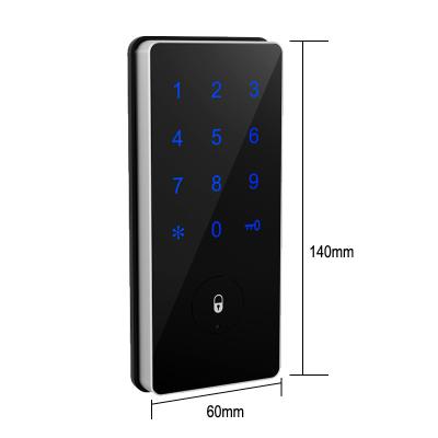 China Smart Safe Convenience TT Lock Tuya APP Code Touch Screen Keypad Deadbolt Smart Door Lock for sale