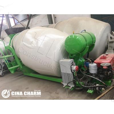 China Easy Operation High Quality 5 Cubic Meter Concrete Mixer Truck With Mixing Drum for sale