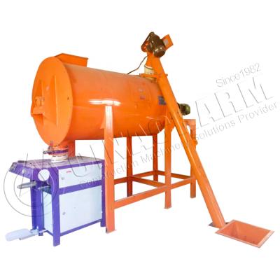 China Full automatic hot sale automatic dry mortar equipment cheap price 5t single dry mixed mortar mixing production line for sale