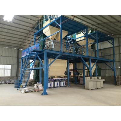 China China Full Automatic Famous Dry Mortar Equipment High Quality Dry Mixing Mortar Mixing Plant for sale