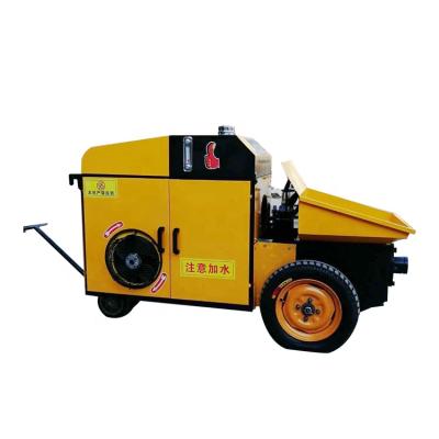 China Good Performance China Hydraulic Construction Concrete Pump New Small Concrete Pump for sale