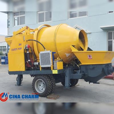 China High Work Efficiency Pump Liquid Cement Injection Machine S Valve High Pressure Concrete Pump Trailer for sale