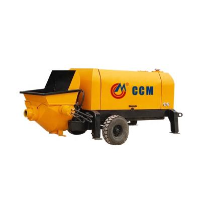 China High Working Efficiency 700m Distance 40m3/h Trailer Transport Pump Hbts40-10-45 for sale