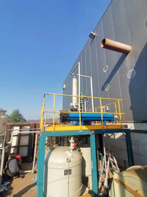 China Powerful Chemical Fume Removal System 1000m3/h Airflow 900 Pa Purification Tower for Industrial for sale