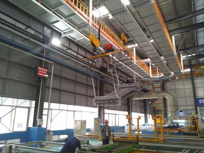 China 1 Year Hot Dip Galvanizing Machine Spangle Control Speed Customized for sale