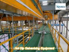 fully submerged automatic electric heating galvanizing line for all types of steel