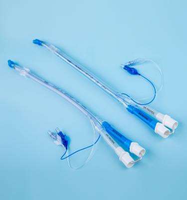 China Soft endobronchial tube 2 way bronchus eintroducer silicon TUORen endobronchial tube from China for sale