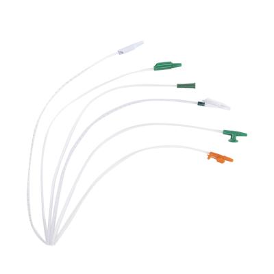 China Cheap Price Single Use All Sizes PVC Surgical Disposable Medical Open Suction Catheter for sale