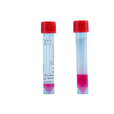 China Light Samples Set Oronasal Swab Sample Tube And Plastic Clear Swab Tube Oronasal Saliva Herd for sale